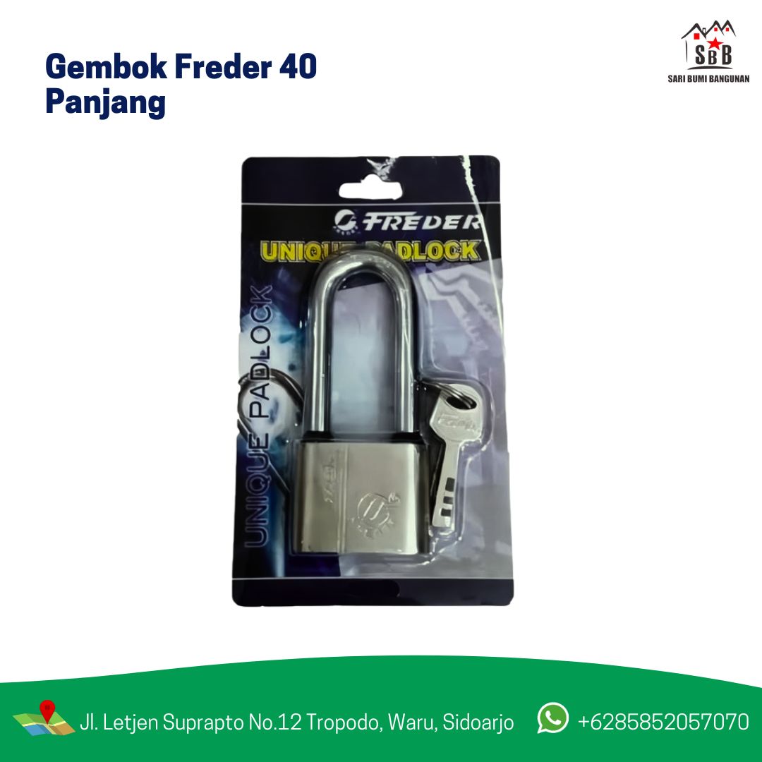Gembok Freder 40 Panjang